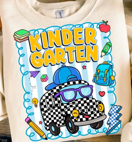 Back to School Bus Tee