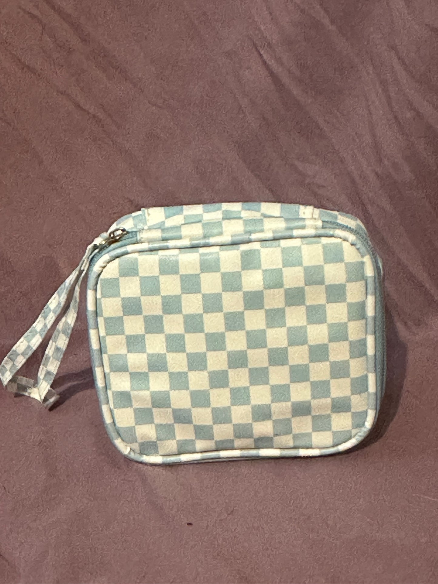Checkered Travel Bag