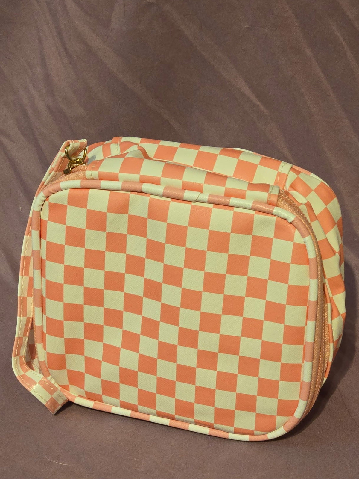 Checkered Travel Bag