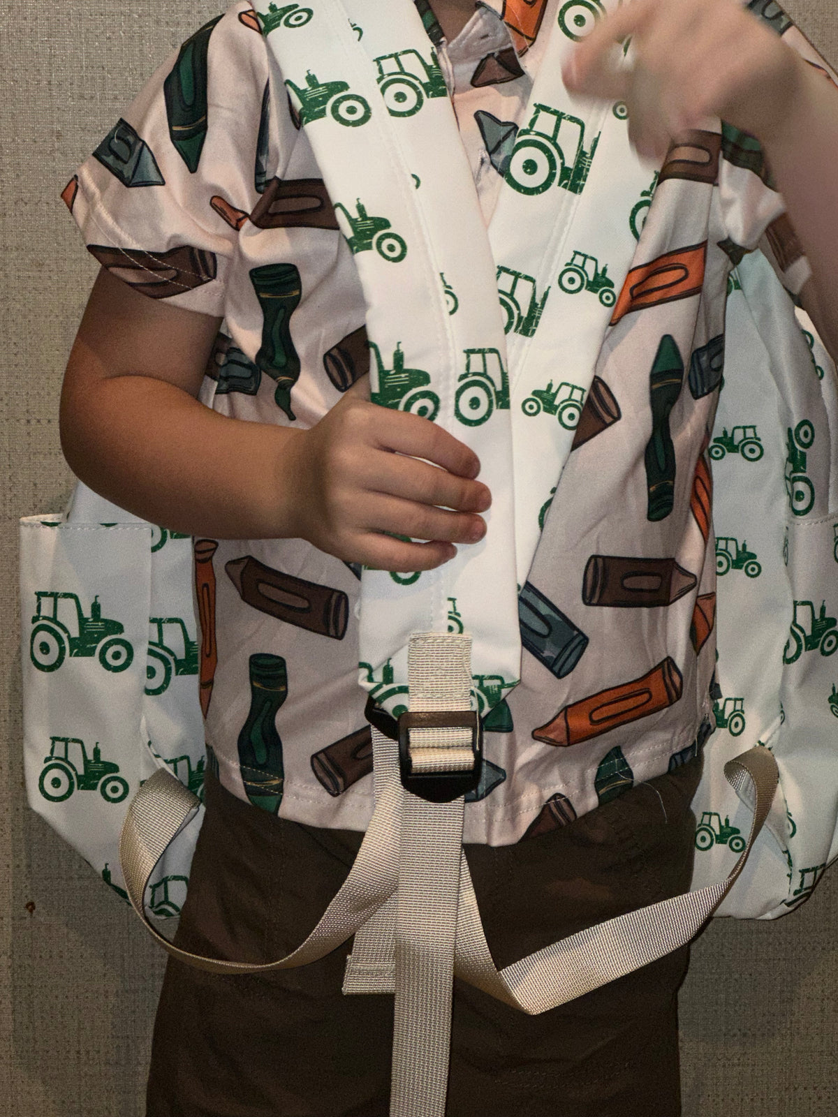 Tractor Trails Backpack
