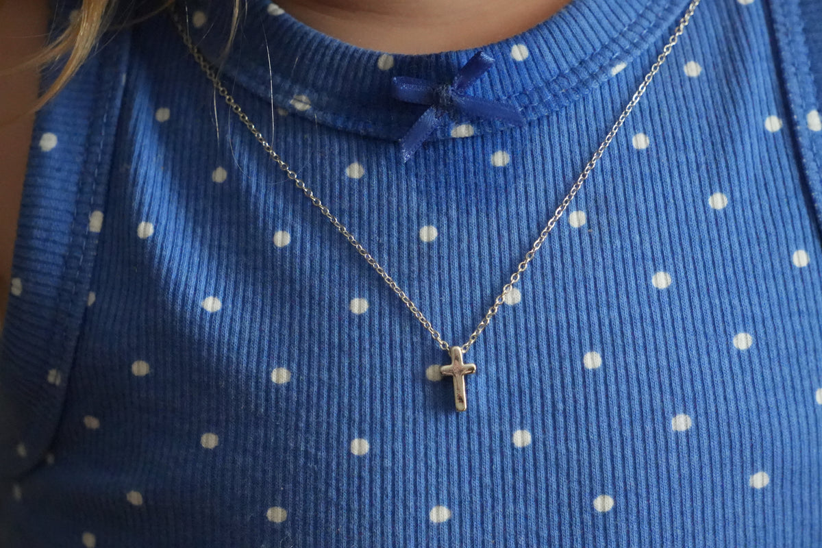 Classic Mini Cross Necklace