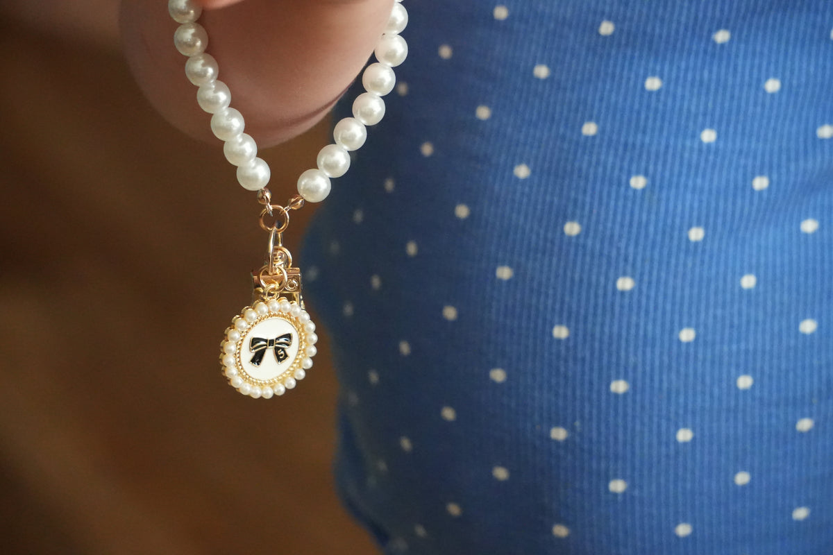 Pearl Purse Wristlet