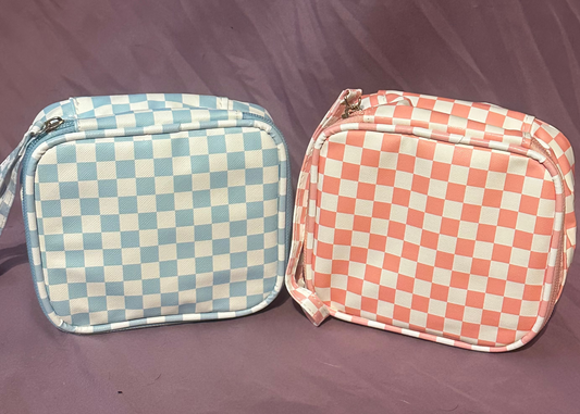 Checkered Travel Bag