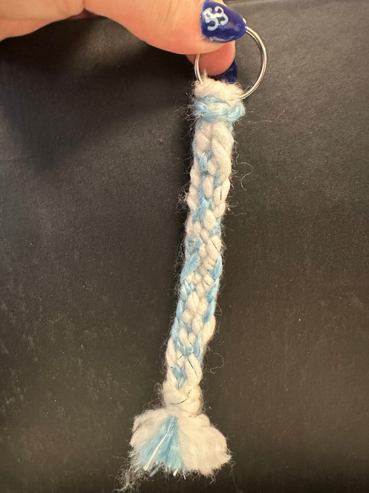 Blue Sparks Bag Charm